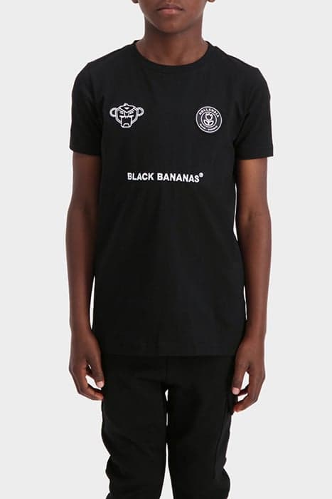 JR. F.C. BASIC TEE BLACK by Black Bananas