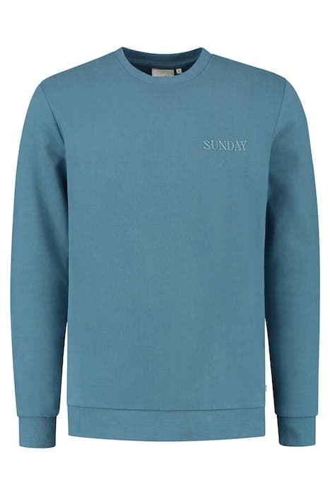 UNISEX SUNDAY SWEATER COLD SKY BLUE by Shiwi