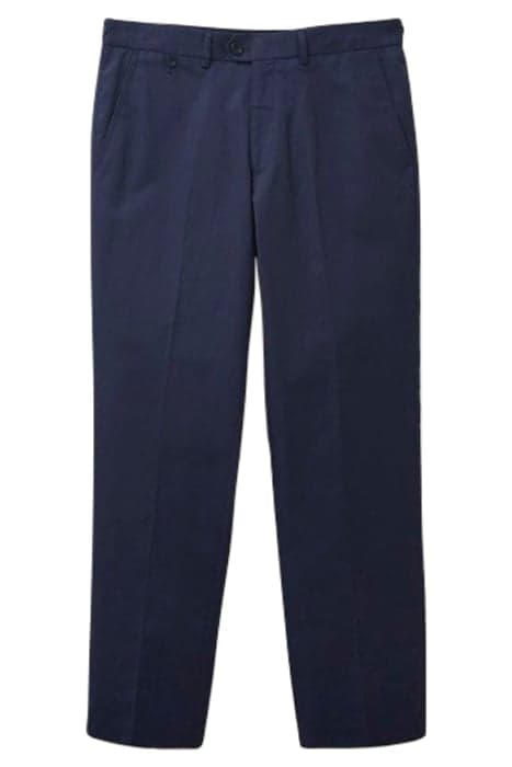 FOSS COTTON LINEN TROUSERS DARK NAVY by White Stuff