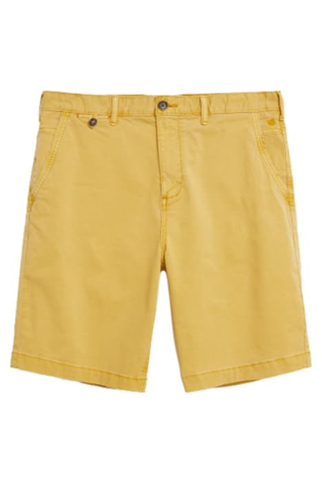 SUTTON ORGANIC CHINO SHORT MID YELLOW by White Stuff