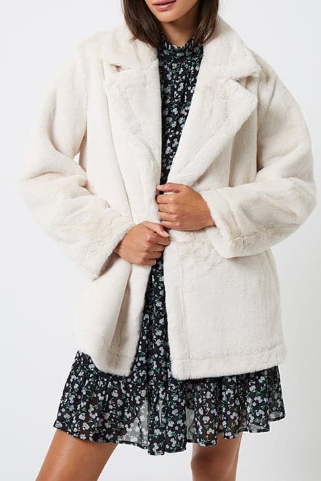 FAUX FUR PEAK M ECRU by French Connection