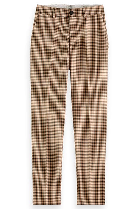 LOWRY - MID RISE SLIM TROUSERS IN YARN DYE CHECK COMBO X by Scotch & Soda