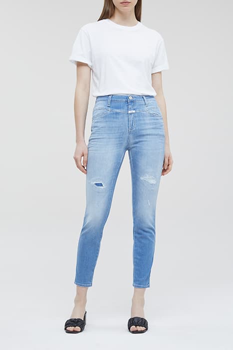 CLOSED WOMEN SKINNY PUSHER JEANS LIGHT BLUE by Closed