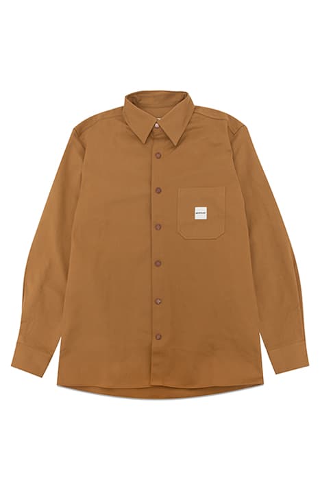 BASIC TWILL SHIRT DARK BROWN by CATERPILLAR