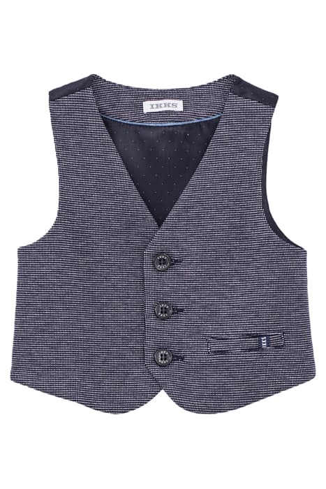 Gilet sans manche bleu marine by IKKS