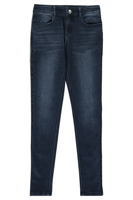 Jean skinny brut coton bio à bandes côtés fille by IKKS