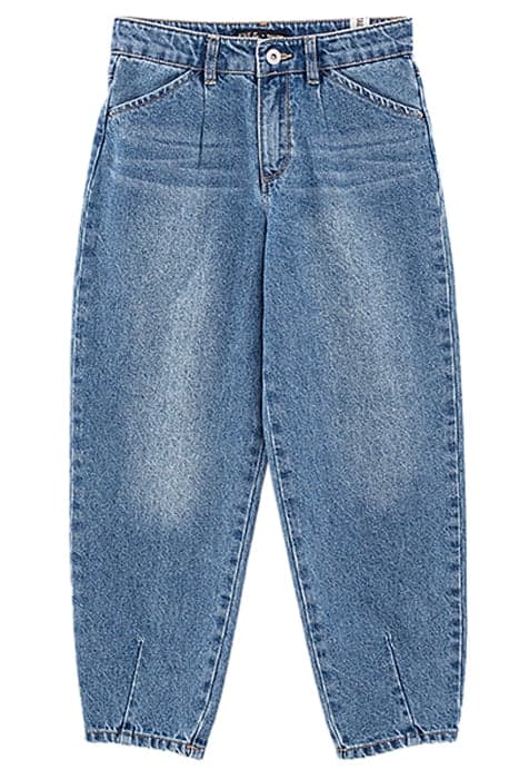 Jean balloon medium blue bio fille by IKKS