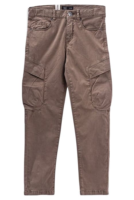 BOYS’ DARK KHAKI COMBAT TROUSERS by IKKS