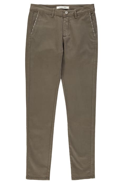 LE FIDELE pantalon chino cosmo à studs by ICODE