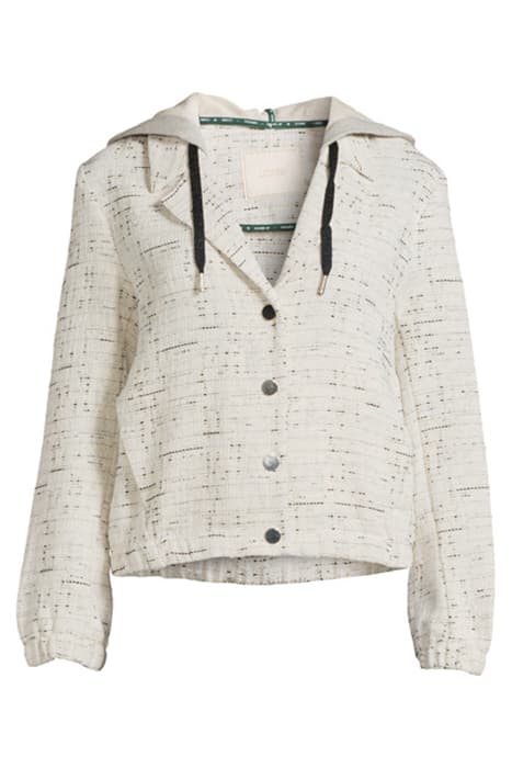 Veste écrue en tweed fantaisie I.Code by ICODE