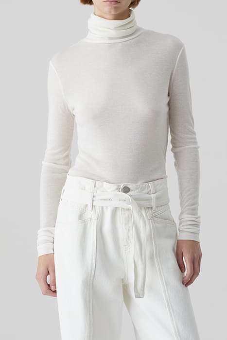 SLIM TURTLENECK IVORY by Closed