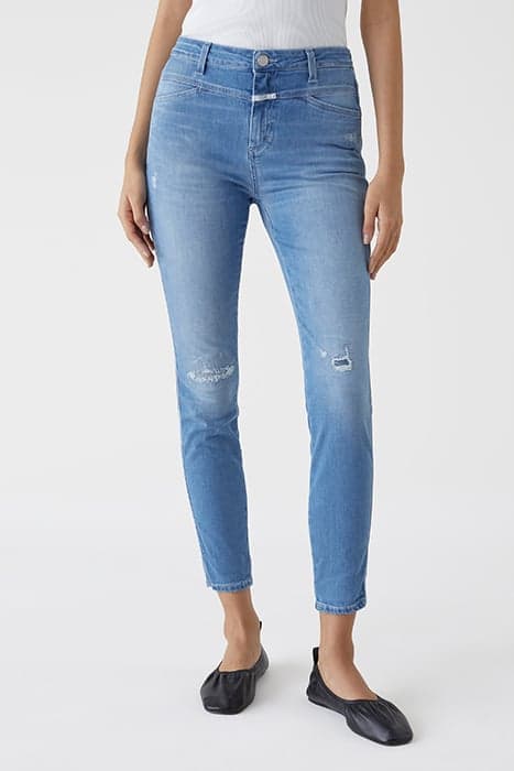 SKINNY PUSHER JEANS MID BLUE by Closed