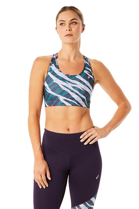 WILD CAMO BRA NIGHT SHADE/VELVET PINE by ASICS