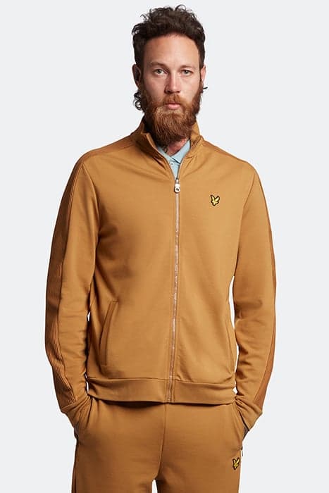 OTTOMAN TRACK TOP ANNIVERSARY GOLD by Lyle & Scott