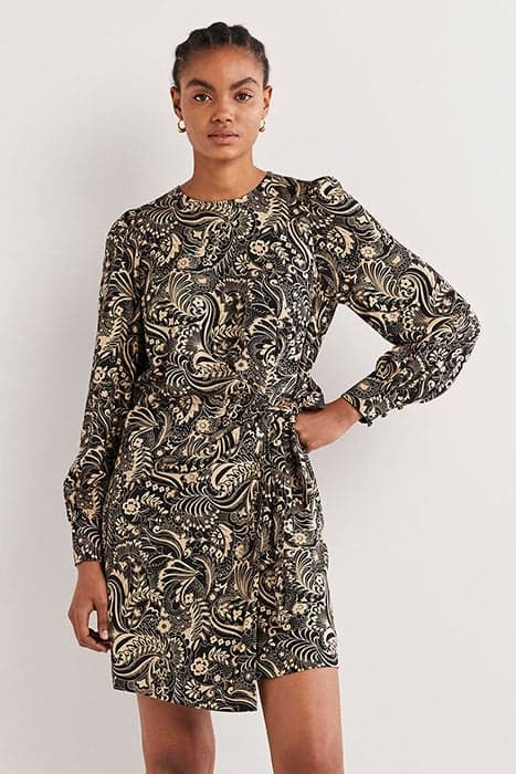 WRAP SKIRT MINI DRESS MBR by Boden