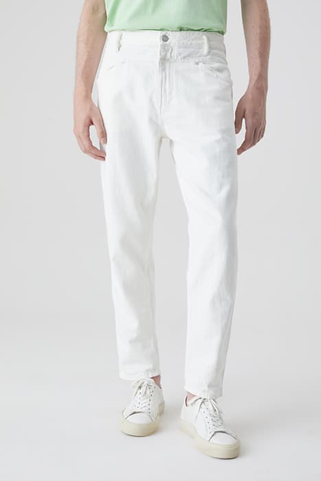 CLOSED MEN X-LENT TAPERED JEANS IVORY by Closed