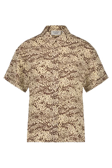 LAUREL SHIRT S/S BROWN RICE TURTLE by Another Label