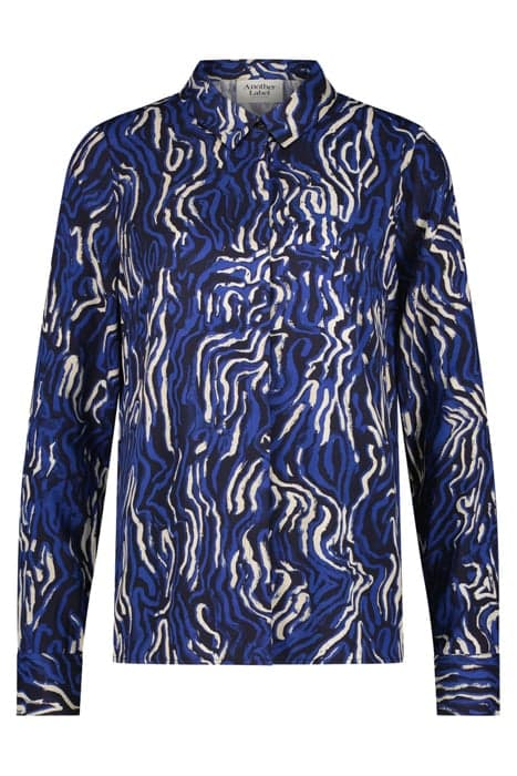 DREISER WAVEY SHIRT L/S COBALT WAVEY by Another Label