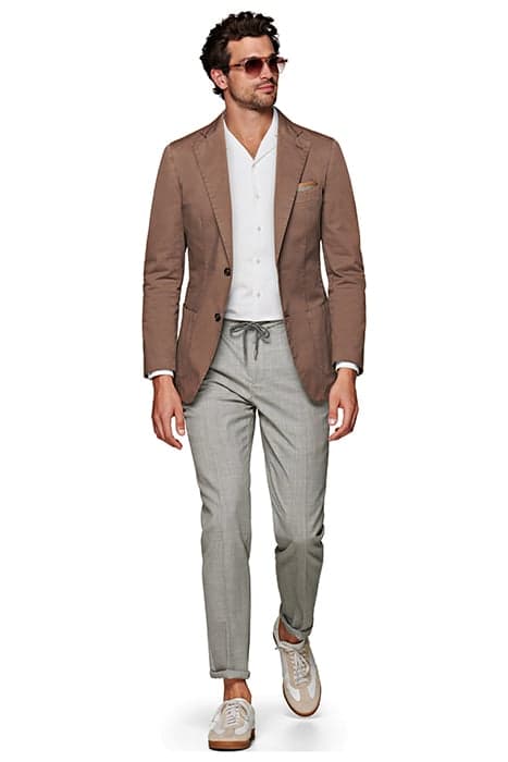 Taupe Havana Blazer by Suitsupply