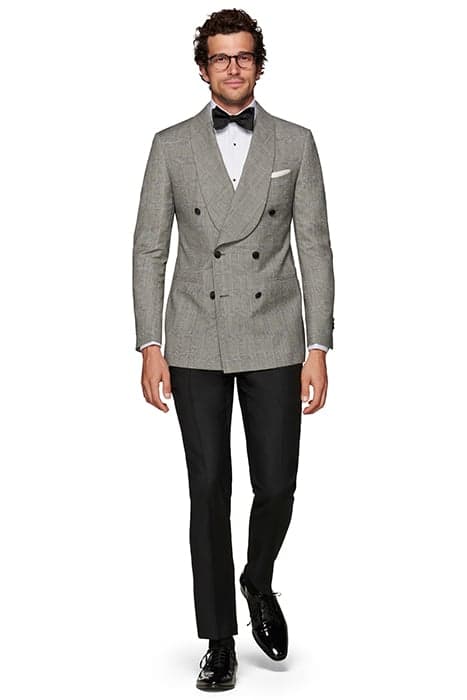 GREY CHECK WASHINGTON TUXEDO JACKET by Suitsupply