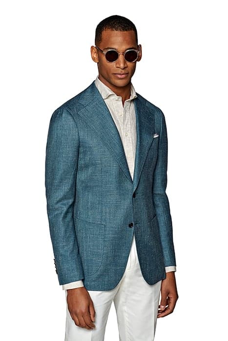 MID BLUE HAVANA BLAZER by Suitsupply