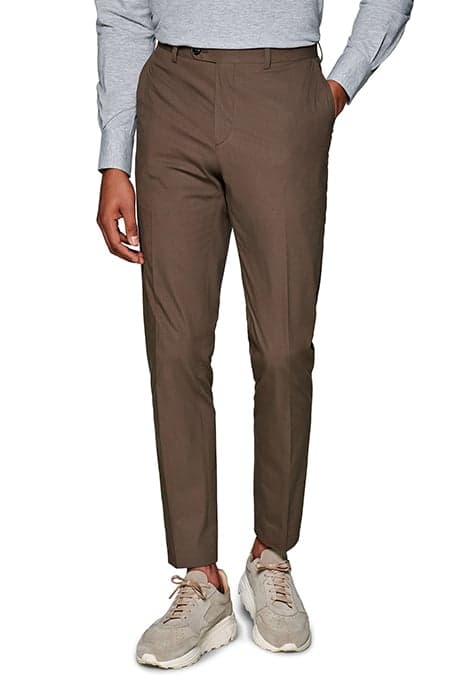 TAUPE SOHO TROUSERS by Suitsupply