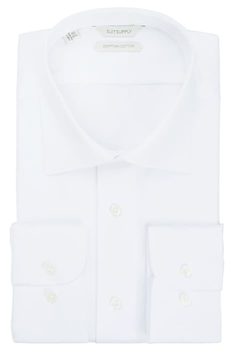 White Slim Fit Shirt by Suitsupply