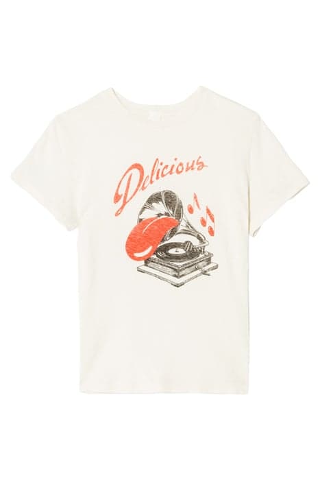 CLASSIC TEE DELICIOUS VINTAGE WHITE by RE/DONE