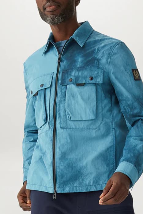 TACTICAL OVERSHIRT OCEAN BLUE by Belstaff