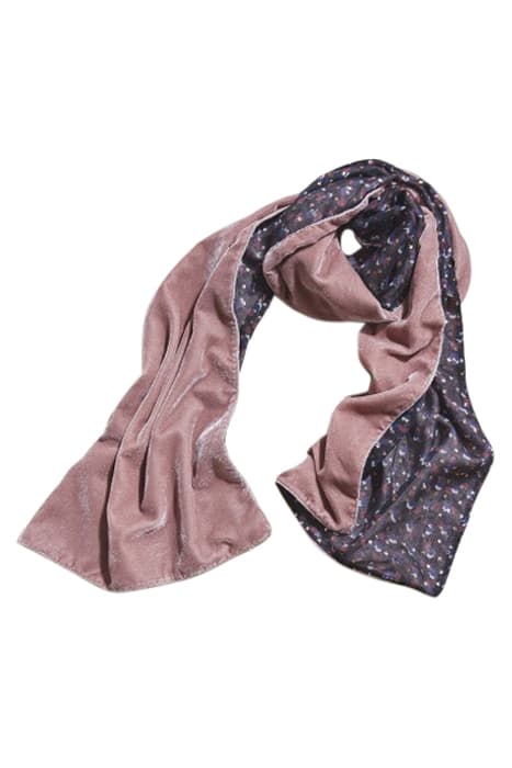 ABSTRACT FOIL VELVET SCARF MID PINK by White Stuff