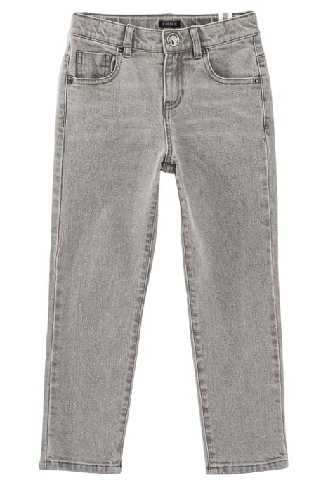 BOYS’ BLEACHED GREY TAPERED JEANS by IKKS