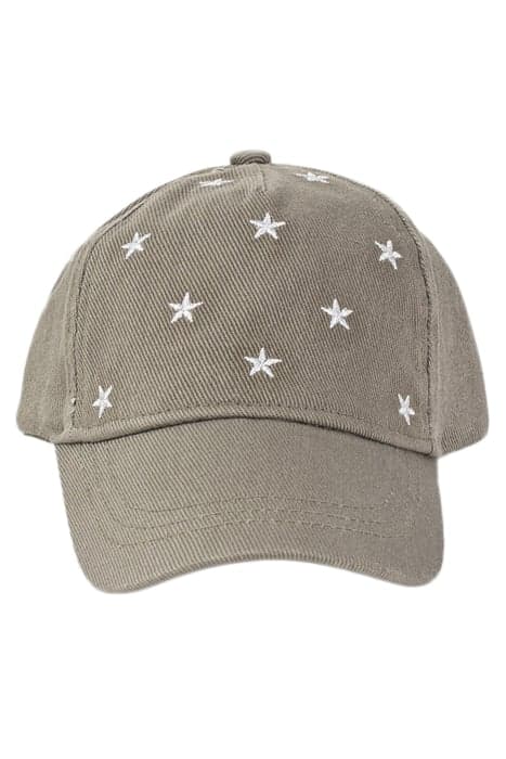 Casquette kaki brodée étoiles argentées fille by IKKS