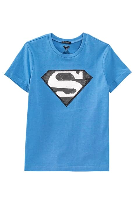 BOYS’ MEDIUM BLUE IKKS - SUPERMAN CAPSULE T-SHIRT by IKKS