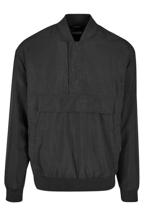 PULLOVER BOMBER JACKET BLACK by Urban Classics