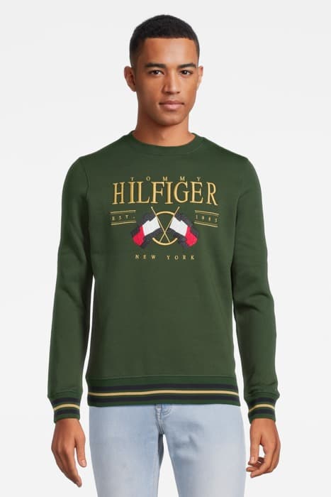 HOLIDAY CAPSULE CREW GREEN by Tommy Hilfiger