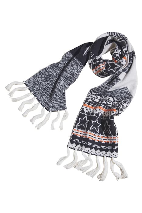 STAR FAIRISLE SCARF NAT MLT by White Stuff