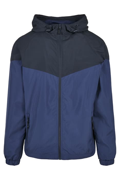 2-TONE TECH WINDRUNNER MIDNIGHTNAVY/DARKBLUE by Urban Classics