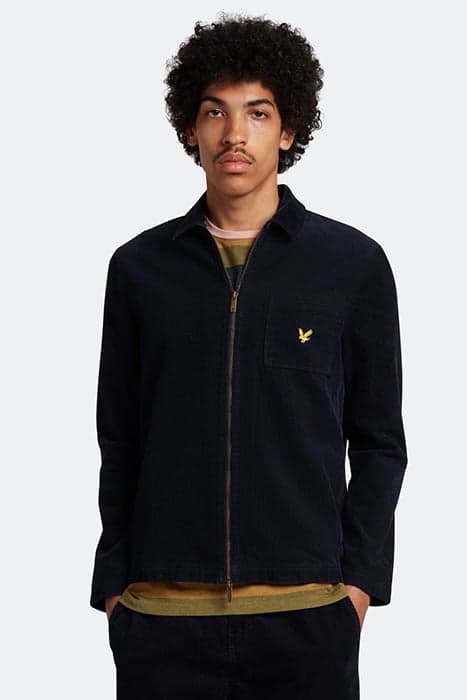 CORD OVERSHIRT Z271 DARK NAVY by Lyle & Scott