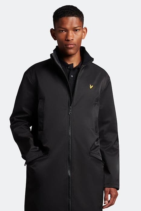 FUNNEL NECK MAC Z865 JET BLACK by Lyle & Scott