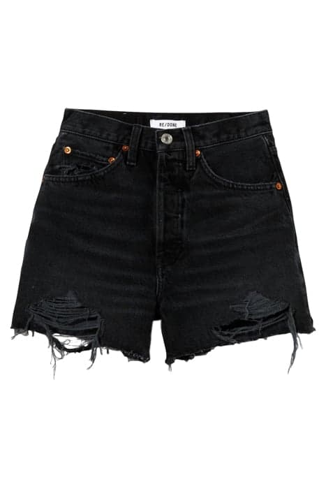 50S CUT OFF SHORTST DESTROYED SHADOW BLACK by RE/DONE