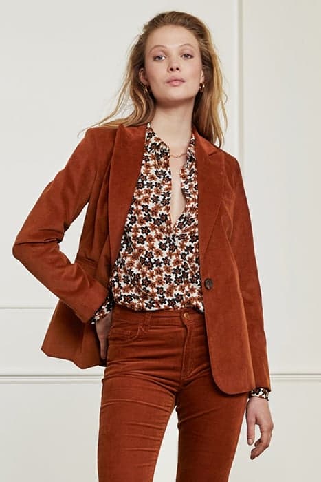 EVA BLAZER COGNAC by Fabienne Chapot