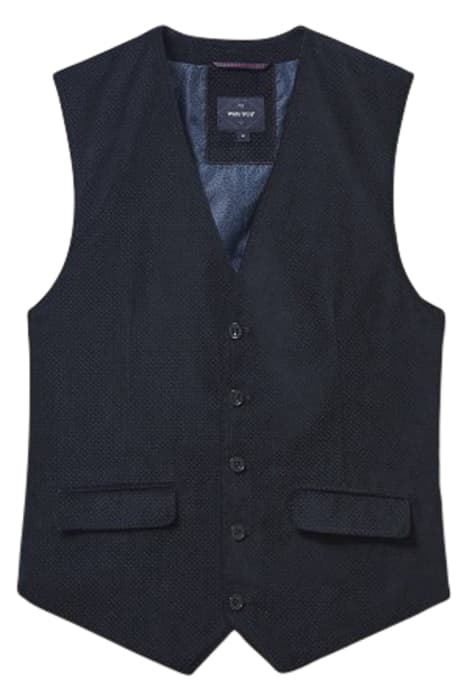 VELVET WAISTCOAT DARK NAVY by White Stuff