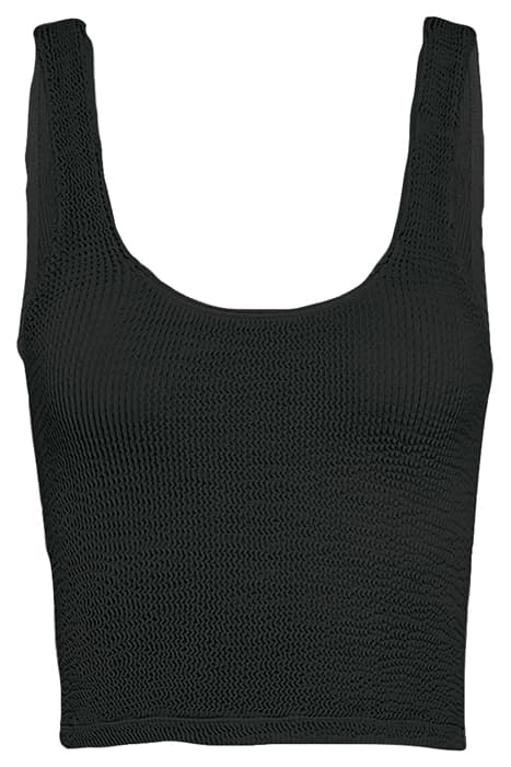 MATELASSÉ JERSEY TANK TOP NERO by forte_forte