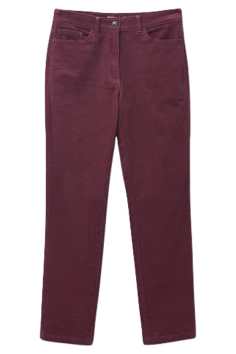 BROOKE STRAIGHT CORD TROUSER DUS PINK by White Stuff