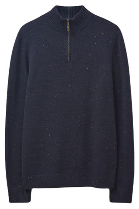 NEWPORT MERINO NEP FUNNEL NAVY MULTI by White Stuff