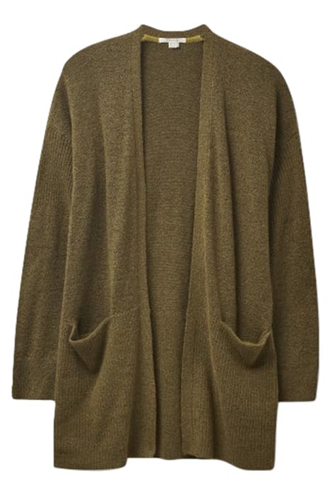 COSY CARDI KHAKI GRN by White Stuff