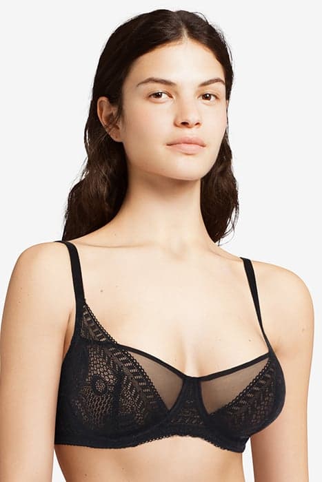 MINDSET - HALF-CUP BRA BLACK by Passionata