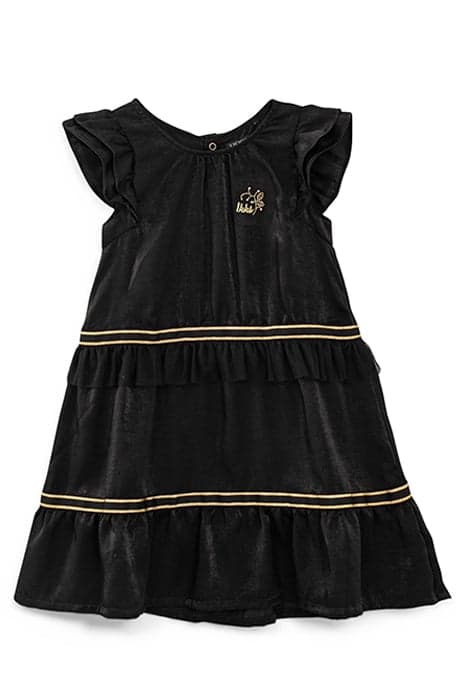 Robe noire manches courtes by IKKS