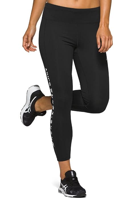 KATAKANA CROP TIGHT PERFORMANCE BLACK by ASICS