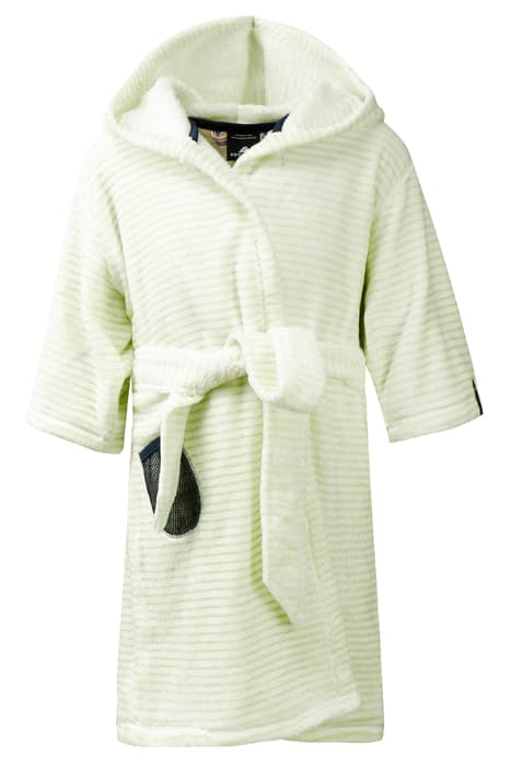 PIER KIDS BEACH ROBE SPLIT GREEN SIMPLE STRIPE by Didriksons